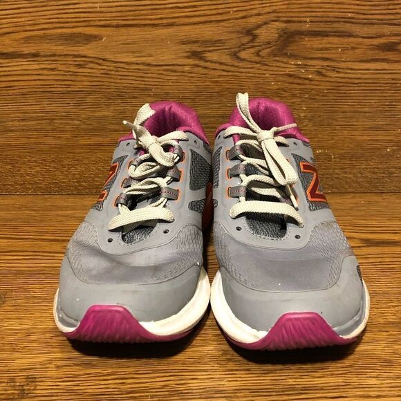 New Balance 1865 gray white womens running shoes sneakers size 8 B WW1865GY - Picture 2 of 8